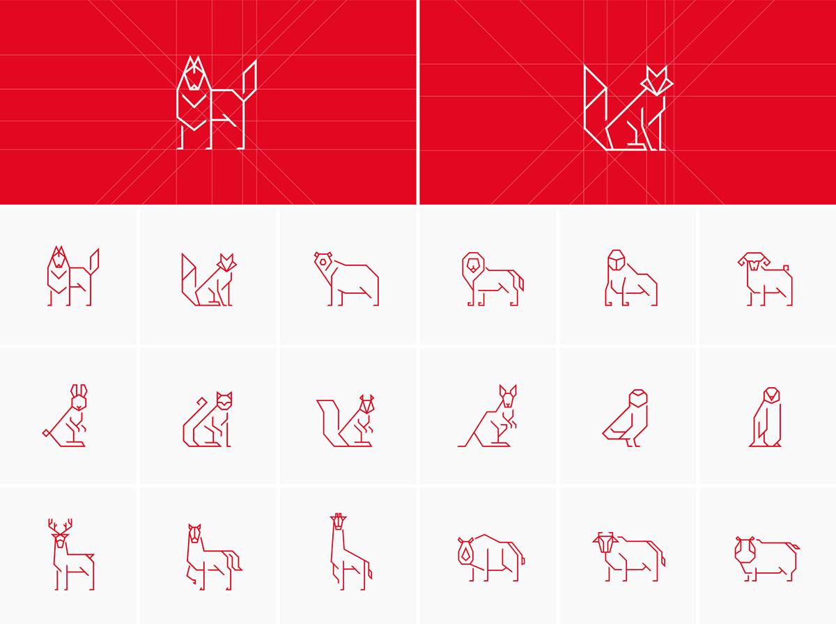 韓國(guó)HuskyFox品牌設(shè)計(jì)公司視覺(jué)形象