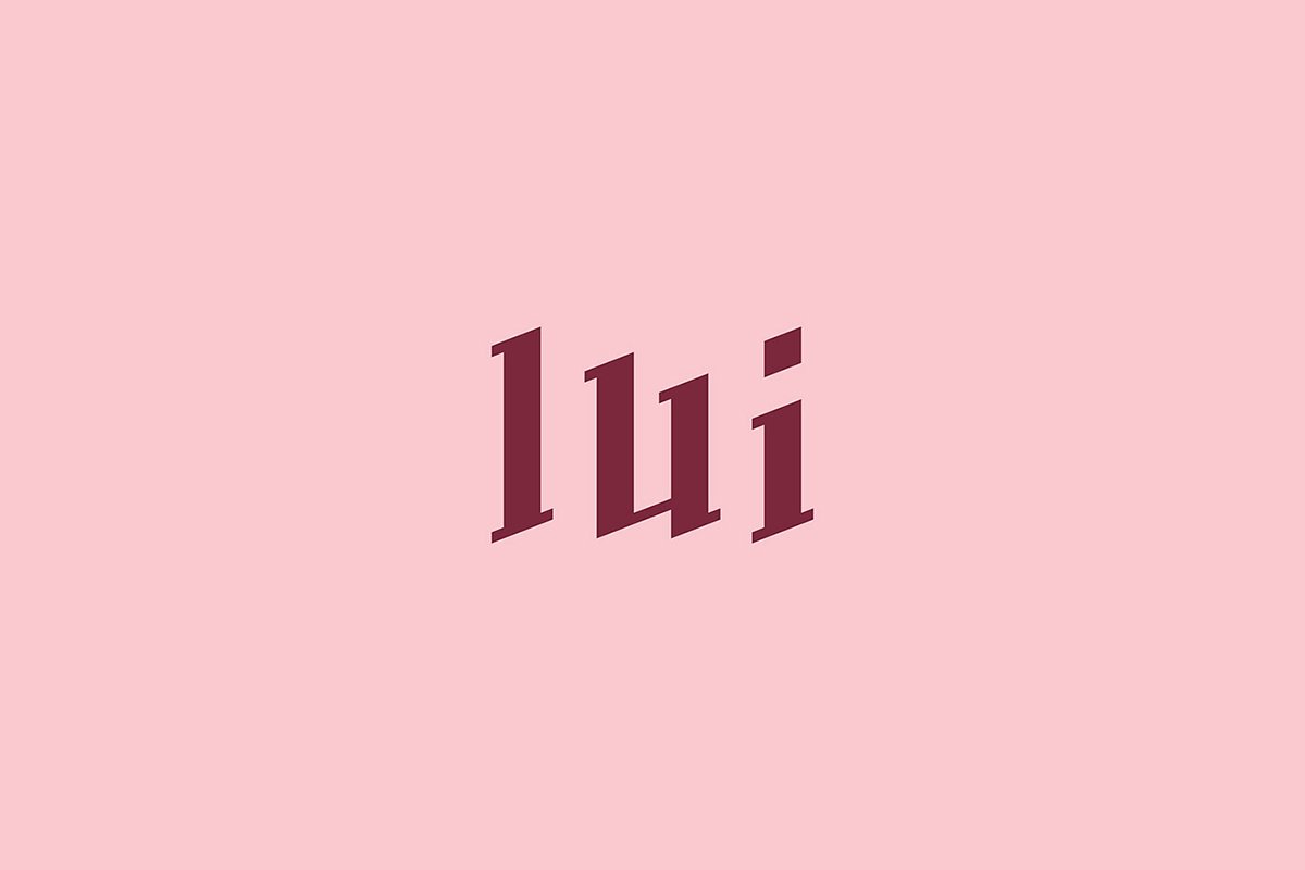 Lui服飾概念店品牌設(shè)計形象