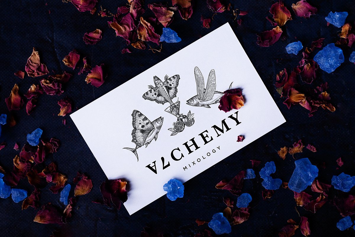 Alchemy Bar雞尾酒酒吧品牌設(shè)計欣賞,酒吧品牌設(shè)計，餐飲品牌設(shè)計，酒吧空間設(shè)計，酒吧品牌策劃，酒吧品牌全案策劃，餐飲品牌策劃，深圳品牌設(shè)計，深圳品牌策劃，深圳品牌全案策劃，深圳品牌形象塑造，深圳包裝設(shè)計，深圳空間設(shè)計，左右格局