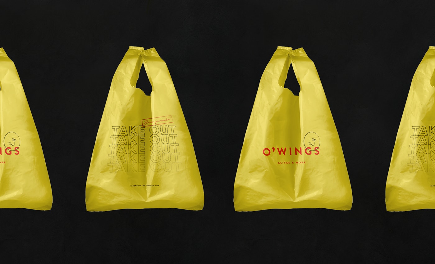 O'Wings 高檔快餐店品牌設(shè)計(jì)——品牌視覺(jué)營(yíng)銷(xiāo)塑造差異化，餐飲品牌設(shè)計(jì)，餐飲視覺(jué)營(yíng)銷(xiāo)，品牌設(shè)計(jì)公司，深圳品牌設(shè)計(jì)，左右格局